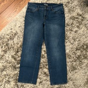 Size 12 Petite time and tru Straight jeans